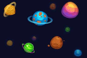 Тапет – Вълшебни планети