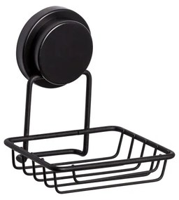 Поставка за сапун Metalife MGS-704, 13х10х9 см, Черен