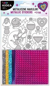 Kidea - Креативен комплект с фолио и стикери ФЕИ 98569