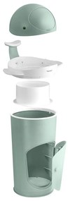 Пластмасово кошче за пелени мента 25 l Whale – Kindsgut