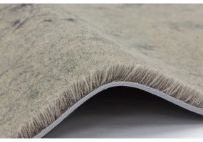 Бежов вълнен килим 133x190 cm Calisia Vintage Flora – Agnella