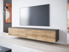 Тапицирано легло  Lowboard D 180-Сонома - въглерод