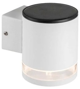 LED Външно соларно стенен осветител LED/1W/3,7V 3000K IP54 1200 mAh бял