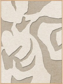 3D картина с включена рамка/акустична 90x120 cm Soft Embrace 1 – Malerifabrikken