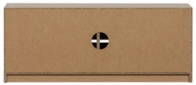 Модулна маса за телевизор с дъбов декор в естествен цвят 110x44 cm Modulair - vtwonen