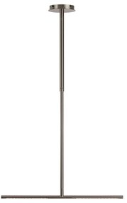 Метално LED висящо осветително тяло в сребрист цвят с метален абажур Omni Ceiling – UMAGE