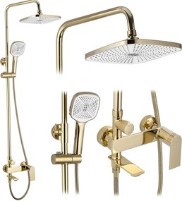 Комплект за душ REA STORM ZŁOTY GOLD