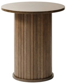 Кръгла масичка за кафе от дъб ø 50 cm Nola - Unique Furniture