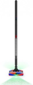 Вертикална прахосмукачка Dyson PencilVac Fluffycones 492689-01, 55 AW, 30 мин, 80 мл, 140000 Hyperdymium™, Ултратънък дизайн, LED осветление, Черен