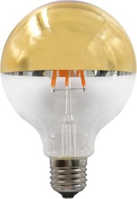 Лампа LED Filament E27 Globe 6W 2700K Dimmable Gold G95