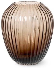 Ваза от кафяво стъкло, височина 18,5 cm Hammershøi - Kähler Design