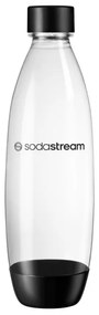 Комплект бутилки SodaStream Fuse за газиране, 1 л, 2 бр, Без BPA, Съвместими с DUO, ART, TERRA, GAIA, Черен