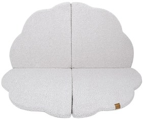 Бяло детско килимче за игра 160x160 cm – Meowbaby