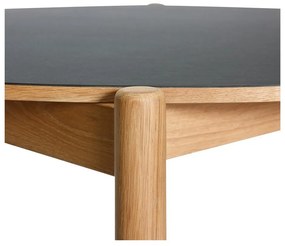 Кръгла трапезна маса от масивен дъб ø 115 cm Oblique – Hübsch