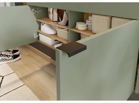 Комплект за коридор в зелен/естествен цвят Ameca - Germania