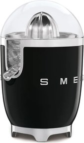 Електрическа цитрус преса Smeg CJF11BLEU, 70 W, Антикапкова система, Противоплъзгаща се основа, Черен