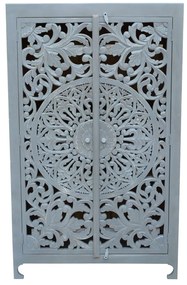 Светлосиво шкафче от масивно манго 165x40 cm Kalita – Støraa