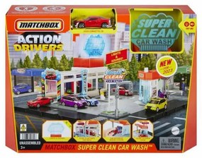 Игра Комплект Превозни Средства Matchbox Action Drivers Super Clean Car Wash