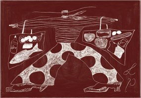 Постер 70x50 cm Sam Shopping – Lucia Tuffley – The Poster Club