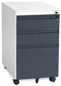 Офис контейнер Carmen CR-1249 L SAND - графит - сив