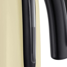 Електрическа кана Russell Hobbs Colours Plus Classic Cream 20415‑70, 2400W, 1.7 л, Бързо завиране, Скрит нагревател, 360° основа, Индикатор, Кремав