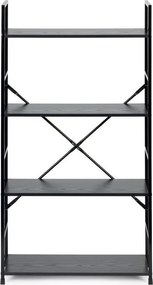 Голяма етажерка на 4 рафта ModernHome, дизайн в стил лофт