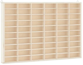 4017378 vidaXL Дървена колекционерска витрина с 60 отделения 60x4,5x40,5 см