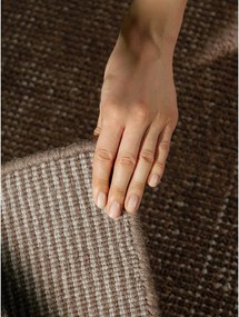 Кафяв ръчно изработен вълнен килим 120x170 cm Greenwich – Ted Baker