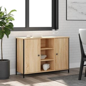 835515 vidaXL Сайдборд, дъб сонома, 100x35x70 см, инженерно дърво