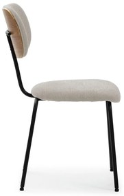 Бежови трапезни столове в комплект от 4 бр. Dash – Marckeric