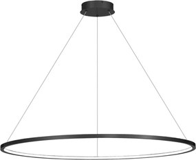 LED полилей на кабел SATURNO LED/65W/230V Ø 120 см IP44 черен
