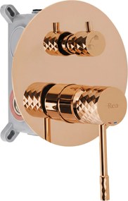 Душ система за вграждане Rea Lungo Diamond Copper
