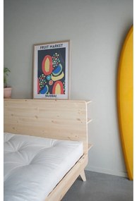 Двойно легло от борова дървесина с решетка 140x200 cm Retreat - Karup Design