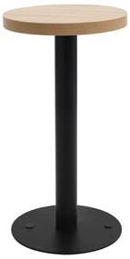 286415 vidaXL Бистро маса, светлокафява, 40 см, МДФ