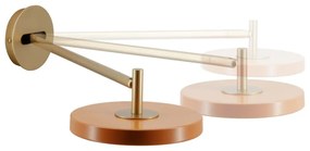 Оранжева LED затъмняваща се стенна лампа ø 15 cm Asteria Wall Long – UMAGE