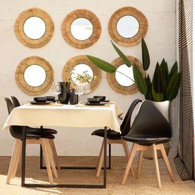 Кухненски стол Fiona-черен (4) парчета