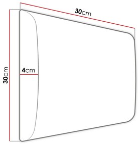 Тапициран стенен панел 30x30-Gkri