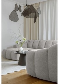 Светлосив ъглов диван (десен ъгъл/U форма) Shell – Miuform