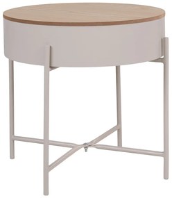 Метална кръгла странична масичка ø 40 cm Sisco – House Nordic