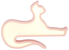 Розова бебешка лампа Cat - Candellux Lighting