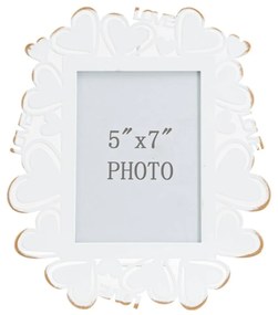 Бяла метална рамка за снимки , 25 x 27,7 cm - Mauro Ferretti