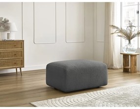 Сива табуретка от букле Tina – Bobochic Paris