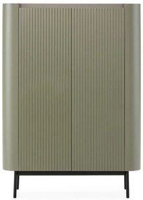 Зелено шкафче 100x140x40 cm Willa – MOME