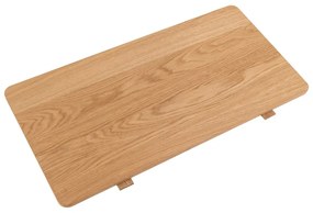 Допълнителна табла за маса за хранене от дъб 100x50 cm Atlantic – Actona