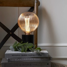 LED декоративна крушка с топла светлина E27, 1 W NGC Stripe - Star Trading