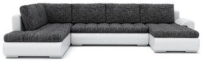Разтегателен диван в П-образна форма TONIO II, 300x75x200, lawa 17/soft 17, лява