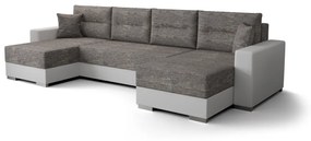Разтегателен диван в П-образна форма GARD, 340x90x159, kornet 02/Dolaro511