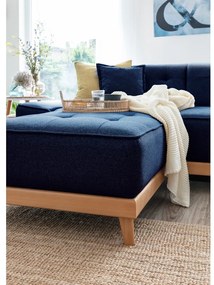 Морскосин U-образен разтегателен диван, десен ъгъл Dazzling Daisy - Miuform