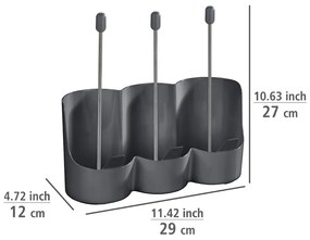 Сива тава за капки за бутилки Filia - Wenko