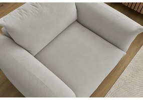 Светлосиво кресло Ernest – Bobochic Paris